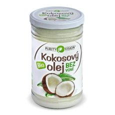 Kokosový olej bez vůně bio PURITY VISION
