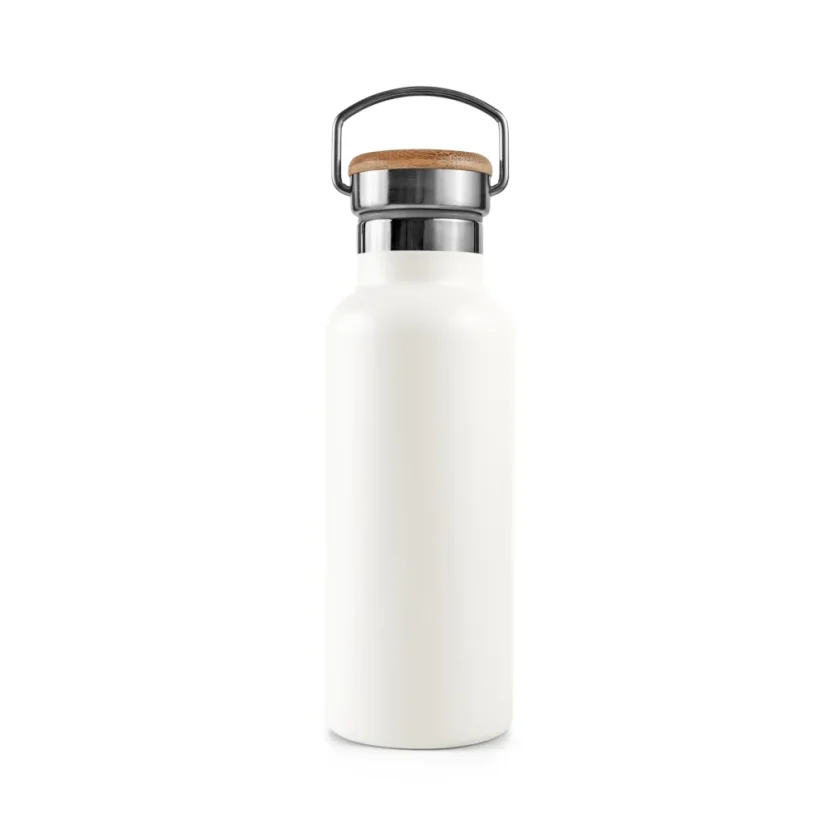 Nerezová lahev 500 ml Bambaw - Barva: Polar White