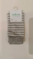Návleky šedé proužky Iobio