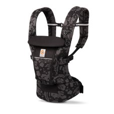 Ergobaby nosítko adapt Soft Flex Mesh - Onyx Blooms
