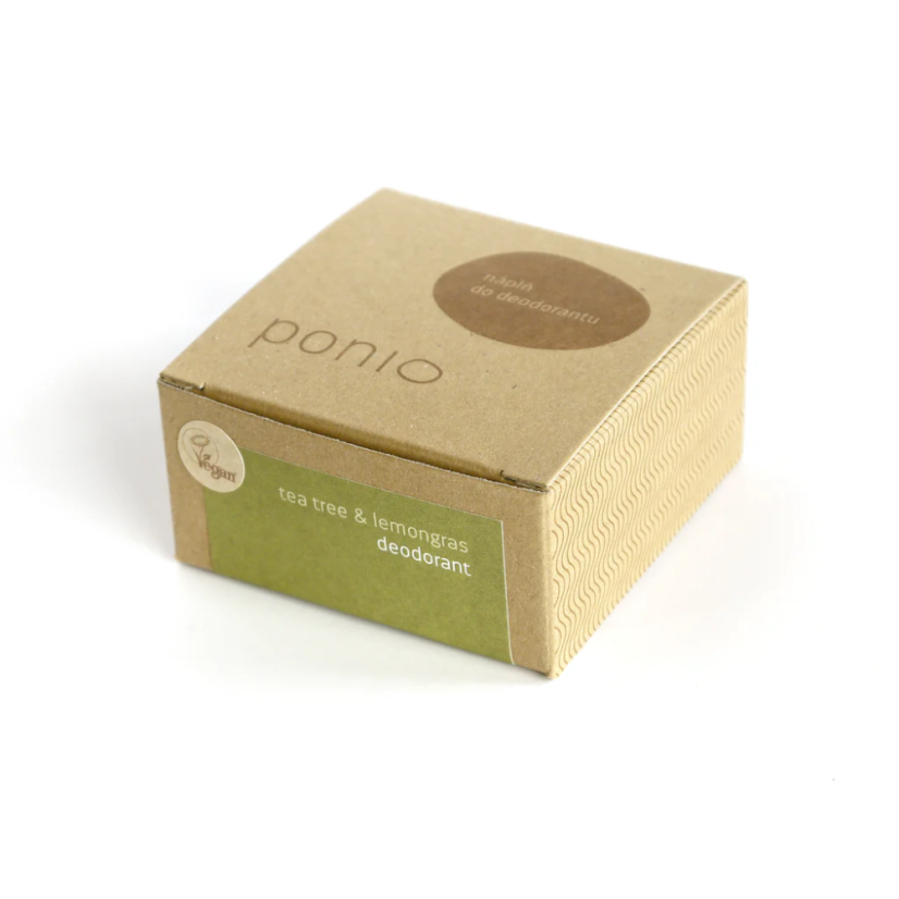 Tea tree a lemongras náhradní náplň do deodorantu 50 ml Ponio