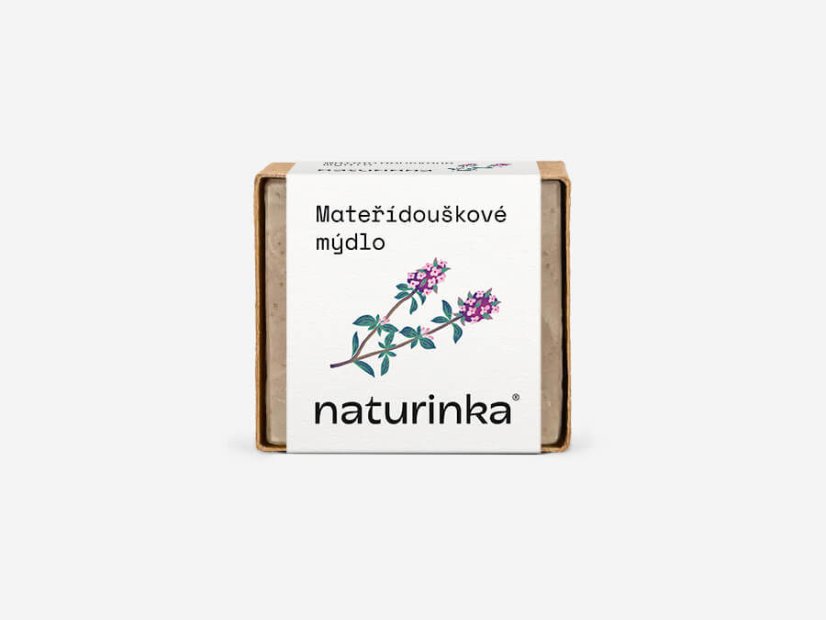 Mýdlo mateřídouškové Naturinka