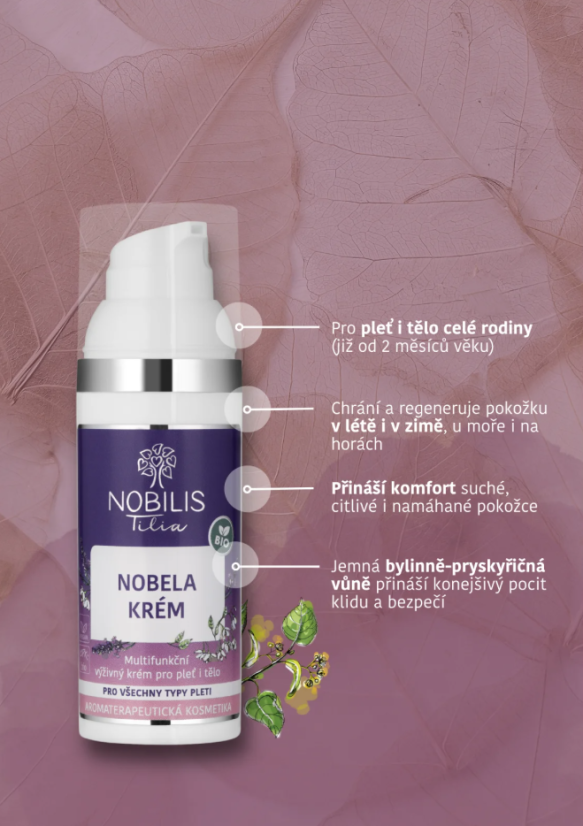 Nobela krém 50 ml Nobilis Tilia
