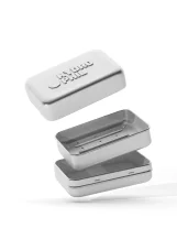 Hliníkové pouzdro na mýdlo Hydrophil