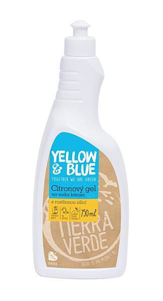 Citronový gel na vodní kámen Tierra Verde - Varianta: 750 ml
