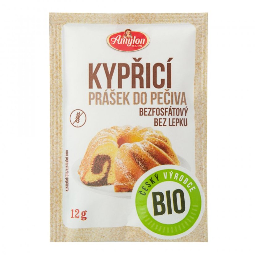 Kypřící prášek do pečiva 12 g AMYLON