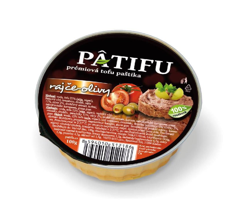 Patifu rajče - olivy 100 g VETO