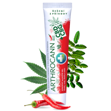 ARTHROCANN GEL HŘEJIVÝ CBD + CBG - klouby, svaly, šlachy 75 ml