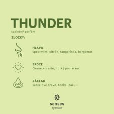 Toaletní parfém Thunder 30 ml SENSES