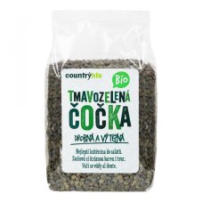 Čočka tmavozelená 500 g COUNTRY LIFE