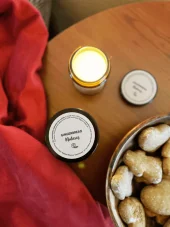 Vonná svíčka ve skle - perník 120 ml Mulieres