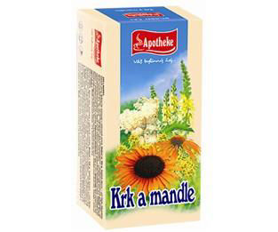 Krk a mandle čaj 20 x 1,5g APOTHEKE