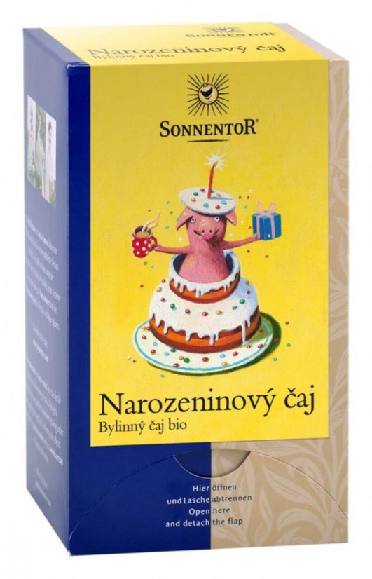 Narozeninový čaj 18 x 1,5 g SONNENTOR