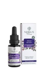 Pěstící BIO olej šípkový 20 ml fialové sklo Nobilis