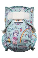 BIO Kalhotková plena s GOTS vel.M (6-15 kg) na suchý zip Breberky