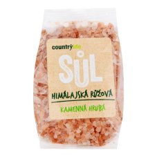 Sůl himalájská růžová hrubá 500 g COUNTRY LIFE