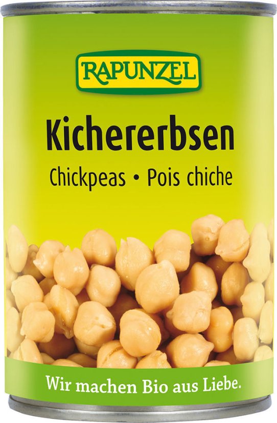 Cizrna v konzervě 400 g RAPUNZEL