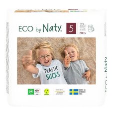 Natahovací plenkové kalhotky Junior 12 - 18 kg Eco by Naty