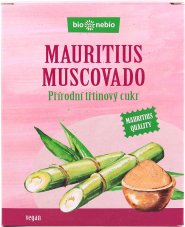 Třtinový cukr Muscovado 400 g BIONEBIO