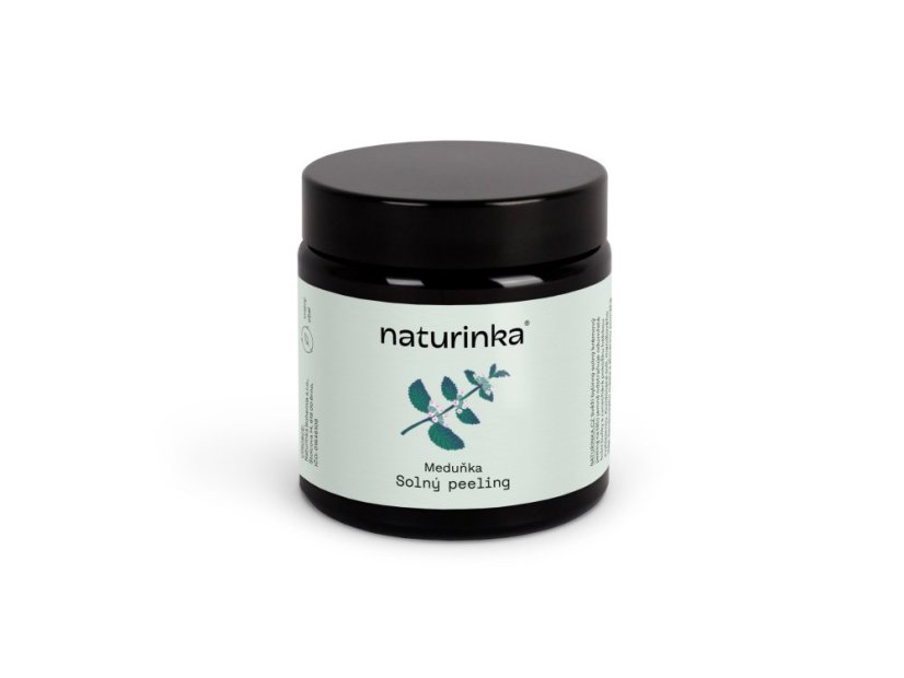 Meduňka solný tělový peeling 120 ml Naturinka