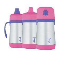 Kojenecká termoska sada růžová Thermos