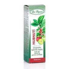 Hubnutí, originální bylinné kapky, 50 ml DR. POPOV