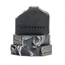 Tuhé mýdlo black as my soul 90 g Almara Soap