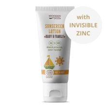 Opalovací tělové mléko Baby & Family SPF 30, tuba 100 ml Wooden Spoon