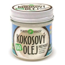 Fair Trade Bio Kokosový olej panenský PURITY VISION