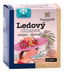 Ledový džbánek jahoda-zázvor 16 x 2,8 g SONNENTOR