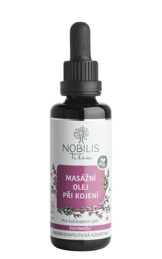Masážní olej při kojení 50 ml Nobilis