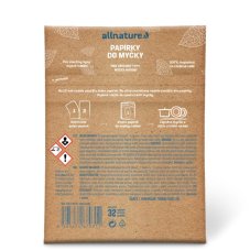 Papírky do myčky 16 ks (32 dávek) Allnature
