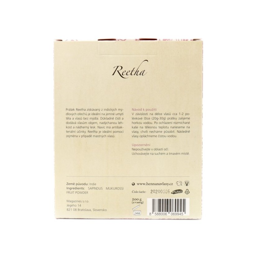 Reetha prášek 100 g BEZOBAL