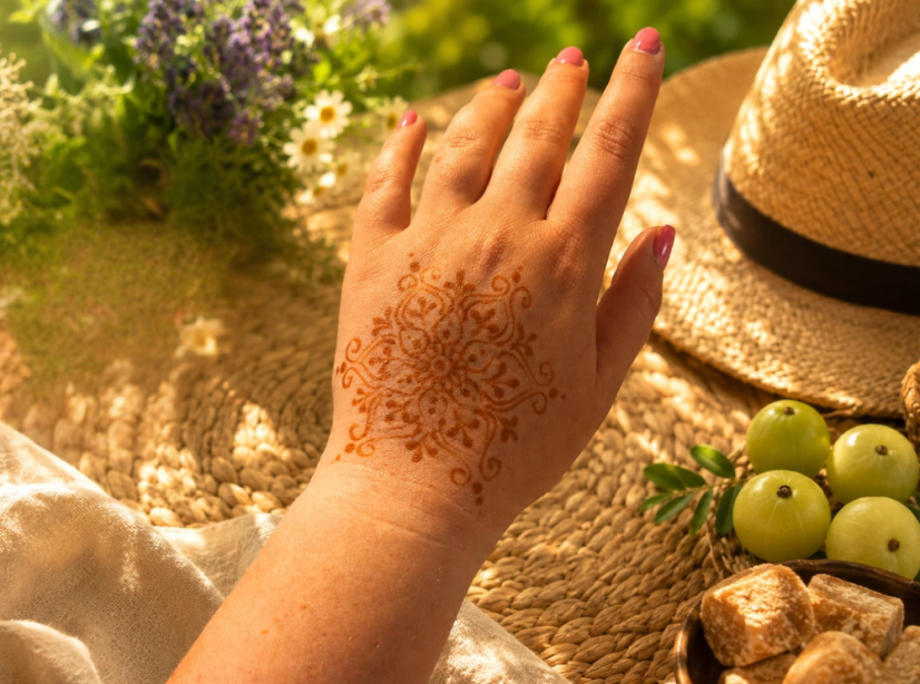 Henna na tělo červenohnědá 28 g Nature's Own