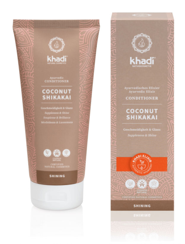 Elixír kondicionér Kokos Shikakai 200 ml Khadi