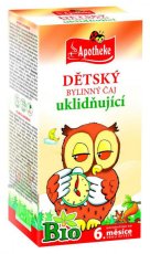 Dětský čaj uklidňující 20 x 1,5g APOTHEKE