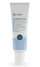 Pleťová maska se zeleným jílem 50 ml Lobey