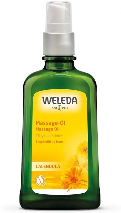 Měsíčkový masážní olej 100 ml WELEDA