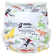 Novorozenecká kalhotková plena na suchý zip Anavy