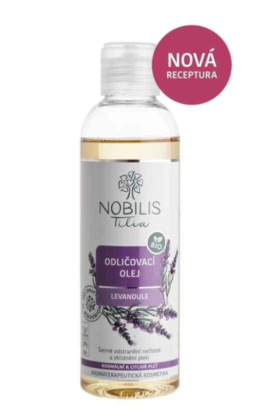 Odličovací olej Levandule 200 ml Nobilis
