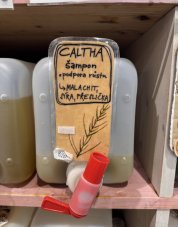 Šampon podpora růstu Malachit 100 g BEZOBAL Caltha