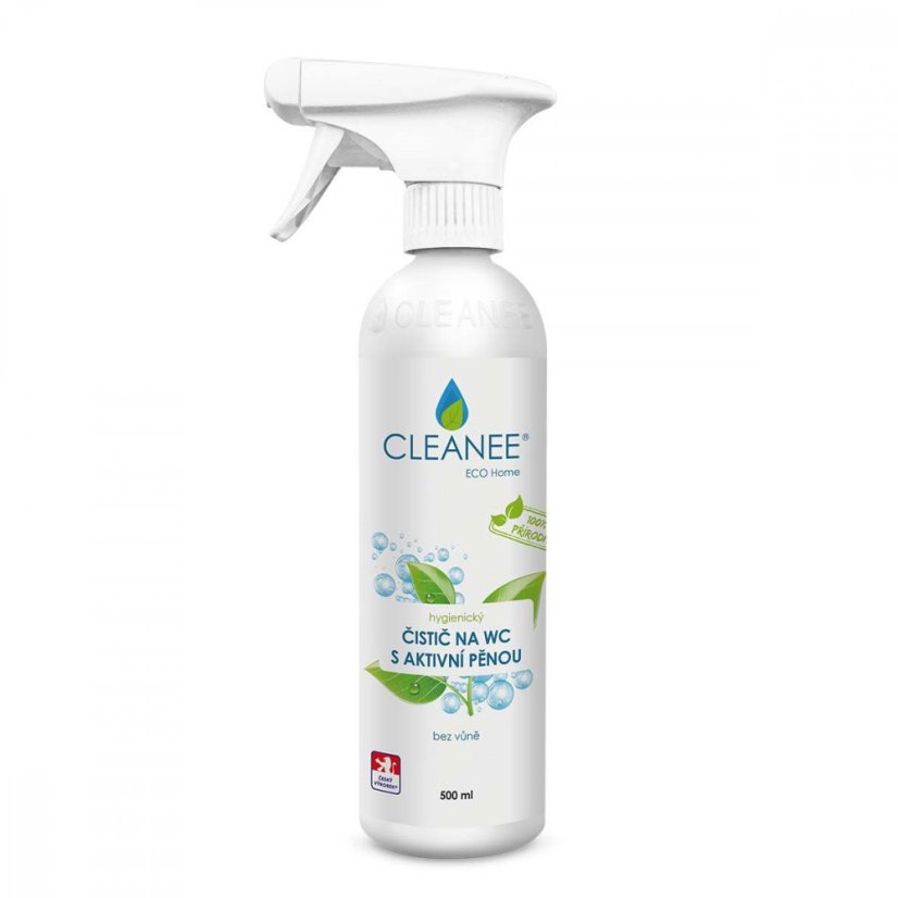 Hygienický čistič WC s aktivní pěnou 500 ml CLEANEE