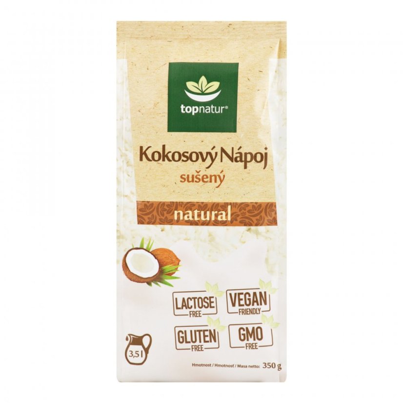 Kokosový nápoj sušený 350 g TOPNATUR