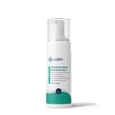 Akné čistící pěna na obličej i tělo 150 ml Lobey