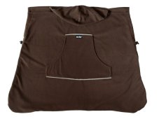 Kapsa fleece hnědá Kibi