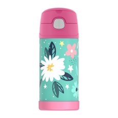 Dětská termoska s brčkem - wild flowers 355 ml Thermos