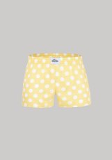 Dětské trenýrky Yellow with big polka dots ELKA