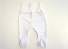 Dupačky do pasu s ťapkami bílé Charita Strážnice