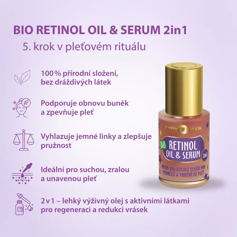 Bio Retinol oil&serum 2in1 30 ml Purity Vision
