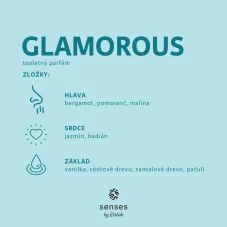 Toaletní parfém SENSES Glamorous 30 ml Kvitok